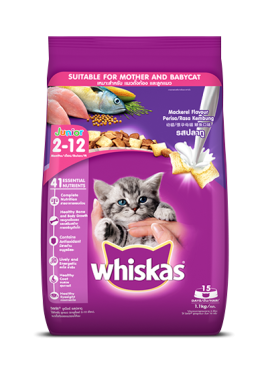 Whiskas Kitten Mackerel Flavour 1.1kg